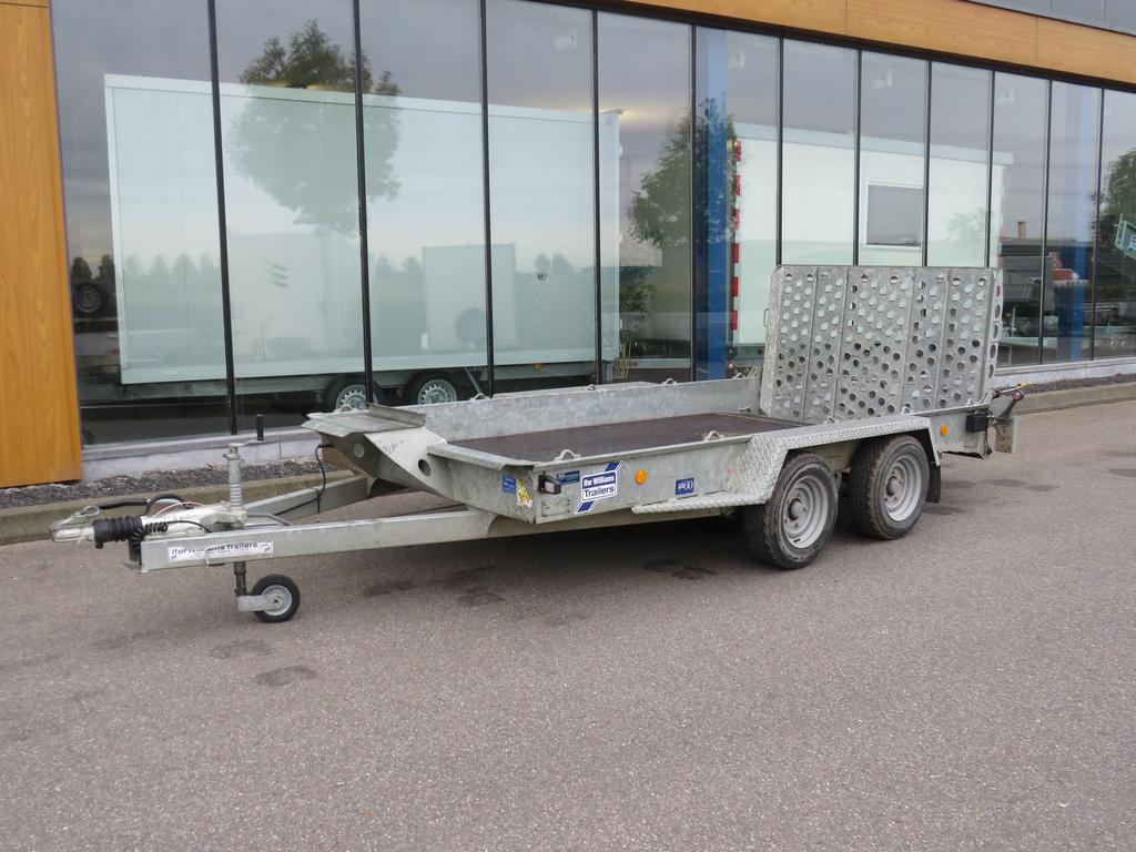 Ifor-Williams Machinetransporter tandemas 366x184cm 3500kg